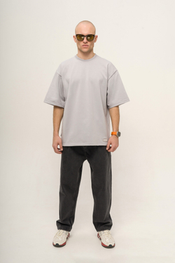 Футболка KUL'TURA OverSize "Basic" Дымок