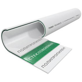 Труба полипропиленовая для водоснабжения TEBO R--TB SDR7,4 - 75 мм (стекловолокно)