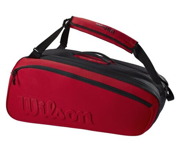 Теннисная сумка Wilson Super Tour 15 PK Clash V2.0 - Red