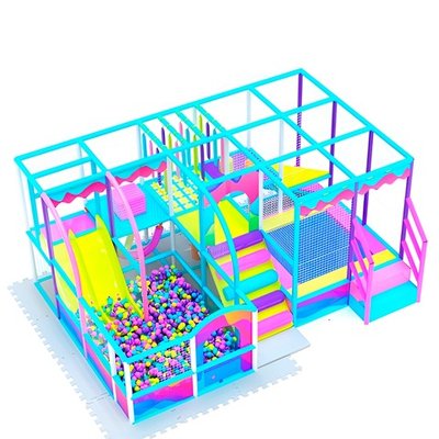 Детский игровой лабиринт «Кошкин дом» 27 м² (4,65*5,8*3м)