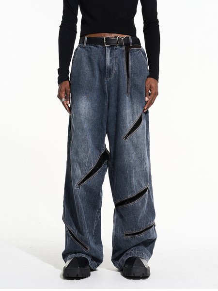 Jeans wide fit best sale