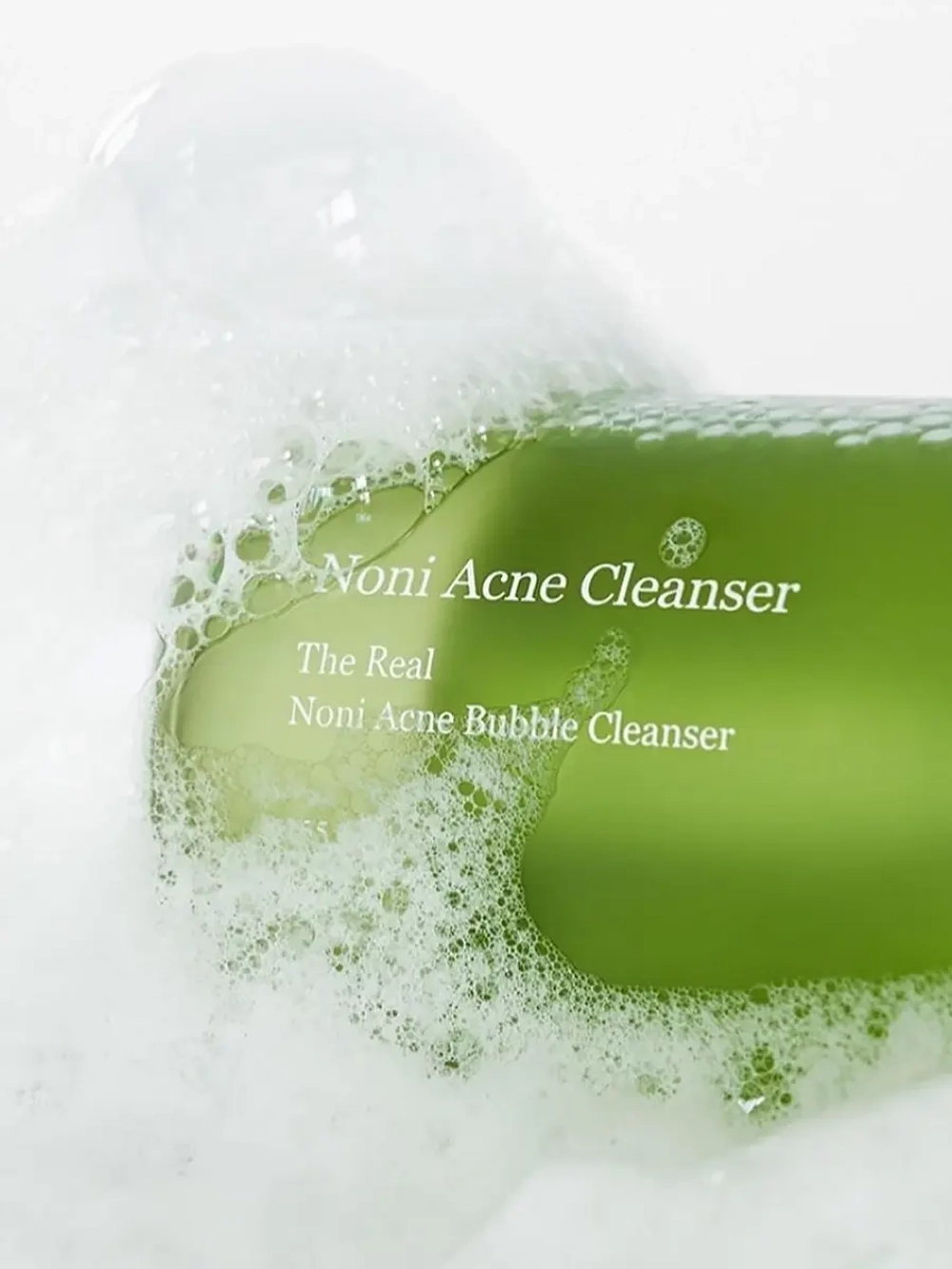 Celimax Пузырьковая пенка с экстрактом нони для проблемной кожи The Real Noni Acne Bubble Cleanser 155 мл