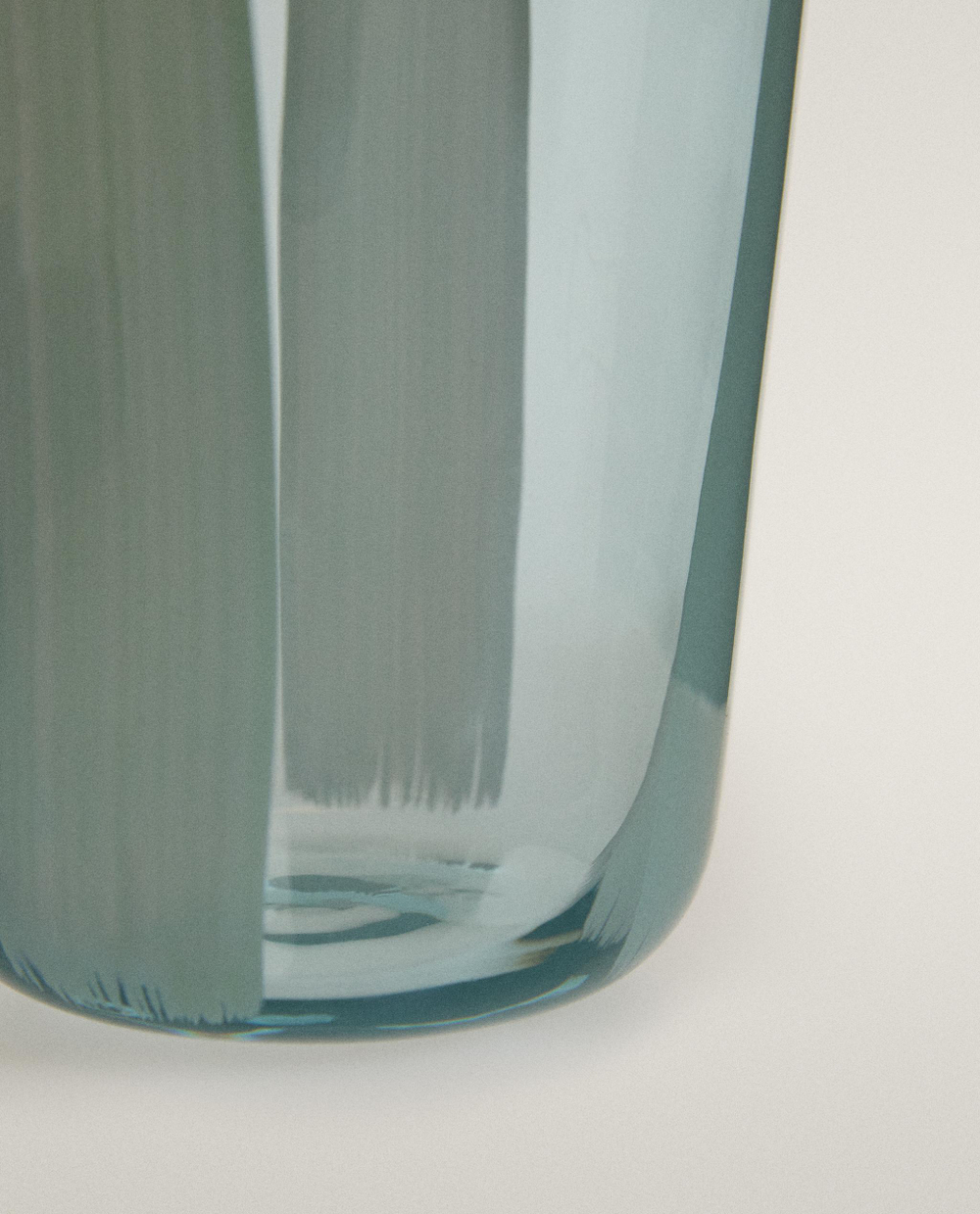Zara Home стакан из стекла, цвет синий, 9 см