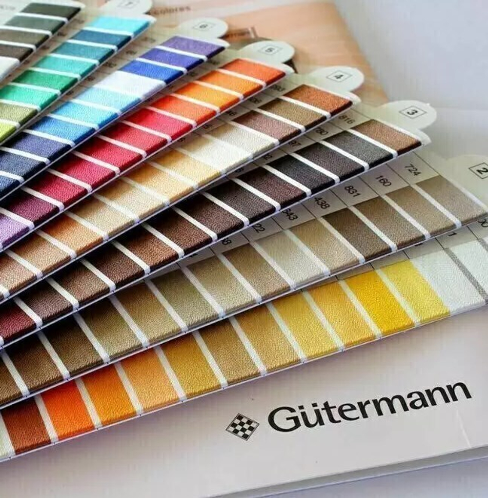 Нитки швейные мебельные Gütermann Tera 10, 1000 м, цвет 38