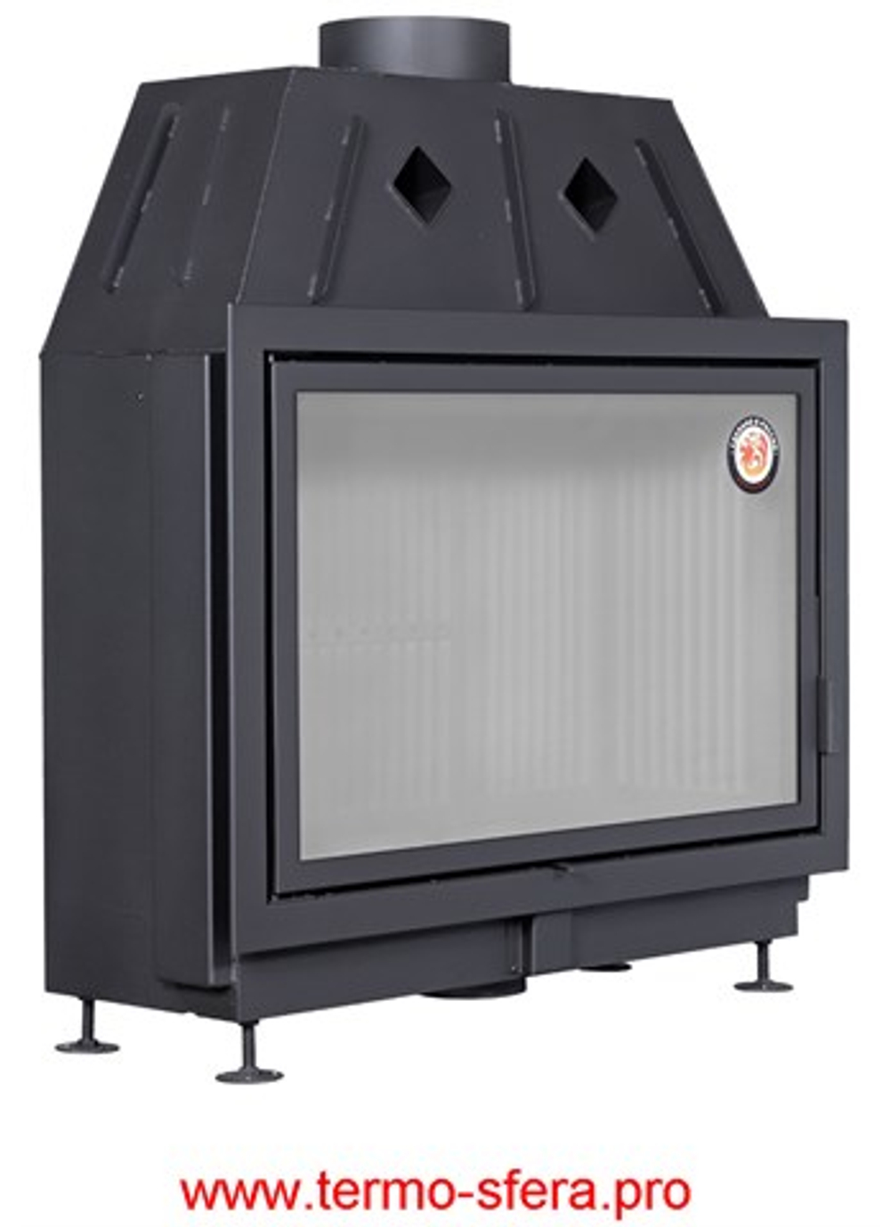 Каминная топка Экокамин Альфа 1000 подовая