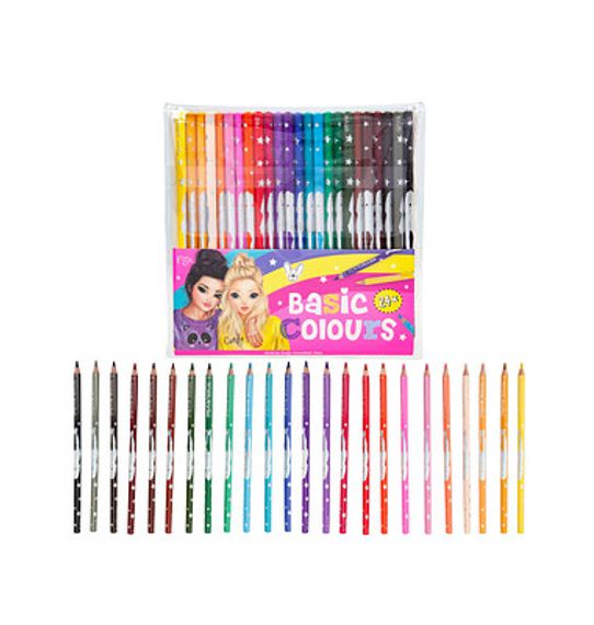 TOPModel Coloured Pencil, 24 Colours