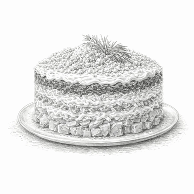 Кижуч под шубой