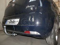 Фаркоп оцинкованный Galia F101A для Opel Corsa D 2006-2014, FIAT Grande Punto 2005-2010, Grande Punto Evo 2005-2010, Alfa Romeo MiTo 2008-2018(паспорт и сертификат в комплекте)(без электрики)