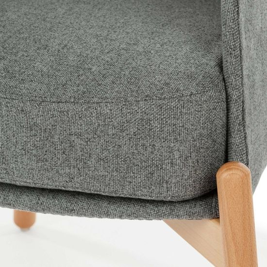 Кресло Wally 2 серое