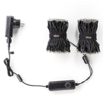 Умная гирлянда «Нити» Twinkly Strings, Gold + Silver (32 м, 400 светодиодов) Generation II