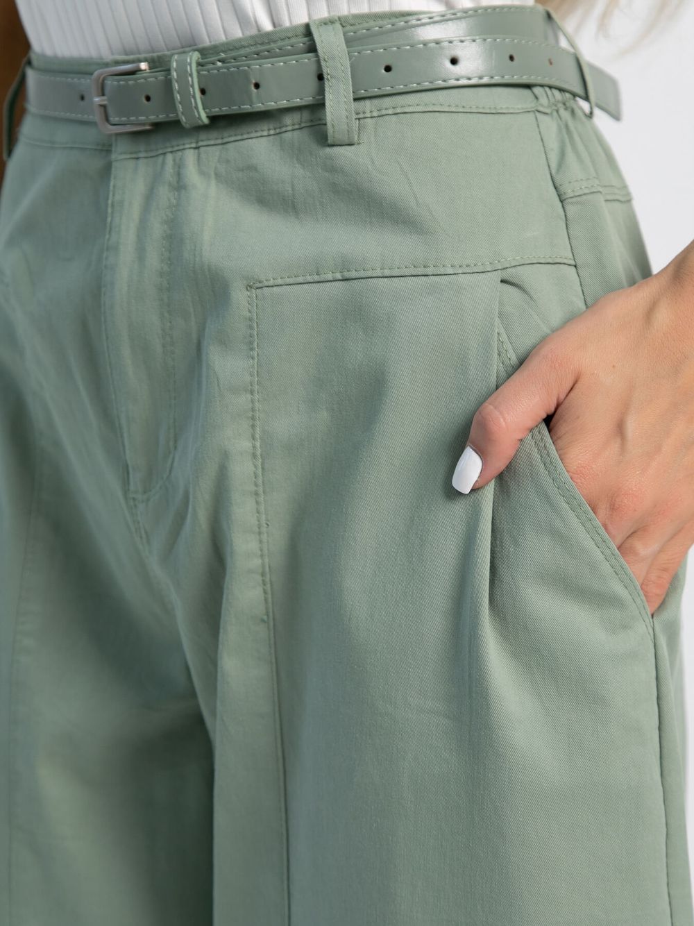 Брюки Зуи (зеленые) Б16133-4М LT Collection