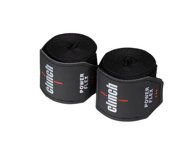 Бинты боксерские Clinch Boxing Hand Wrap Power Flex черные C239
