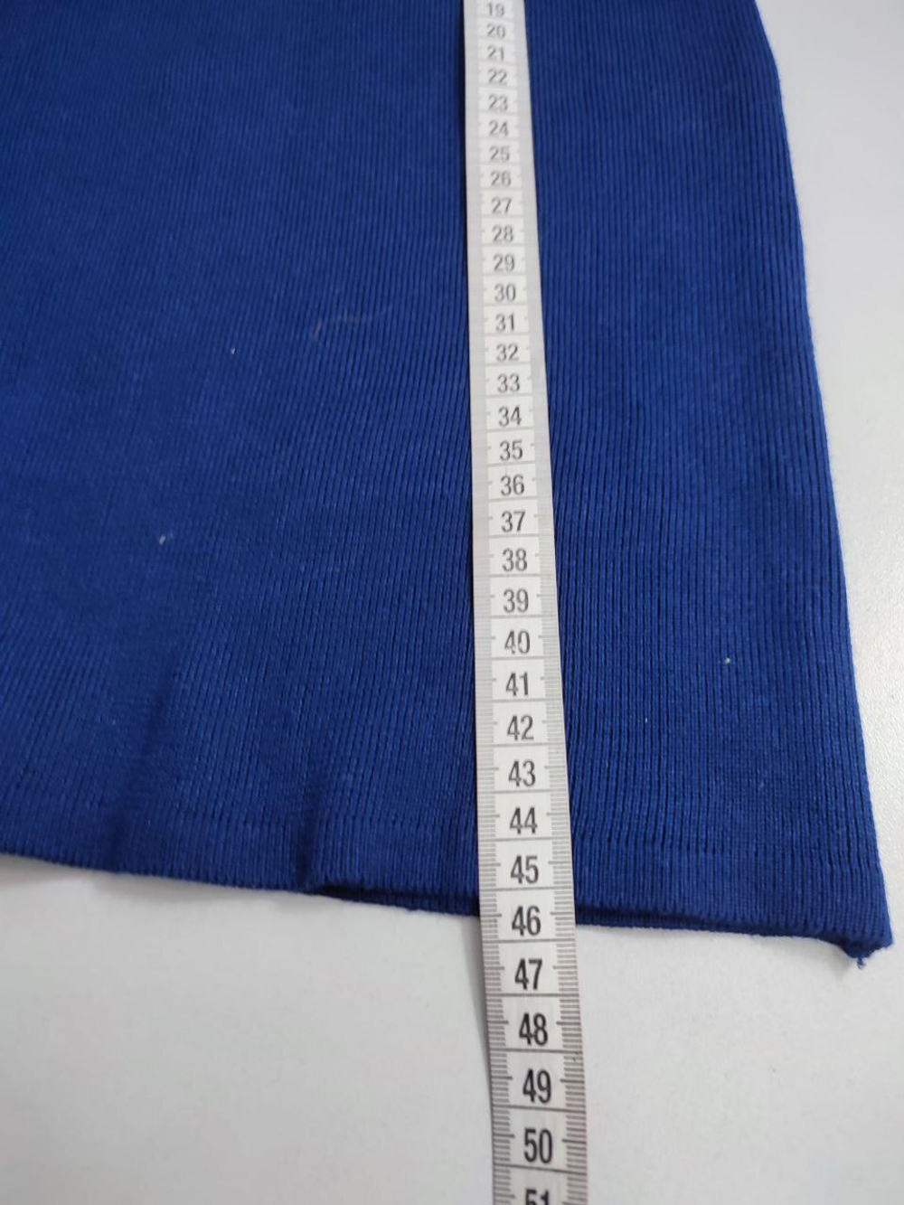 Юбка синяя трикотажная 42 размер