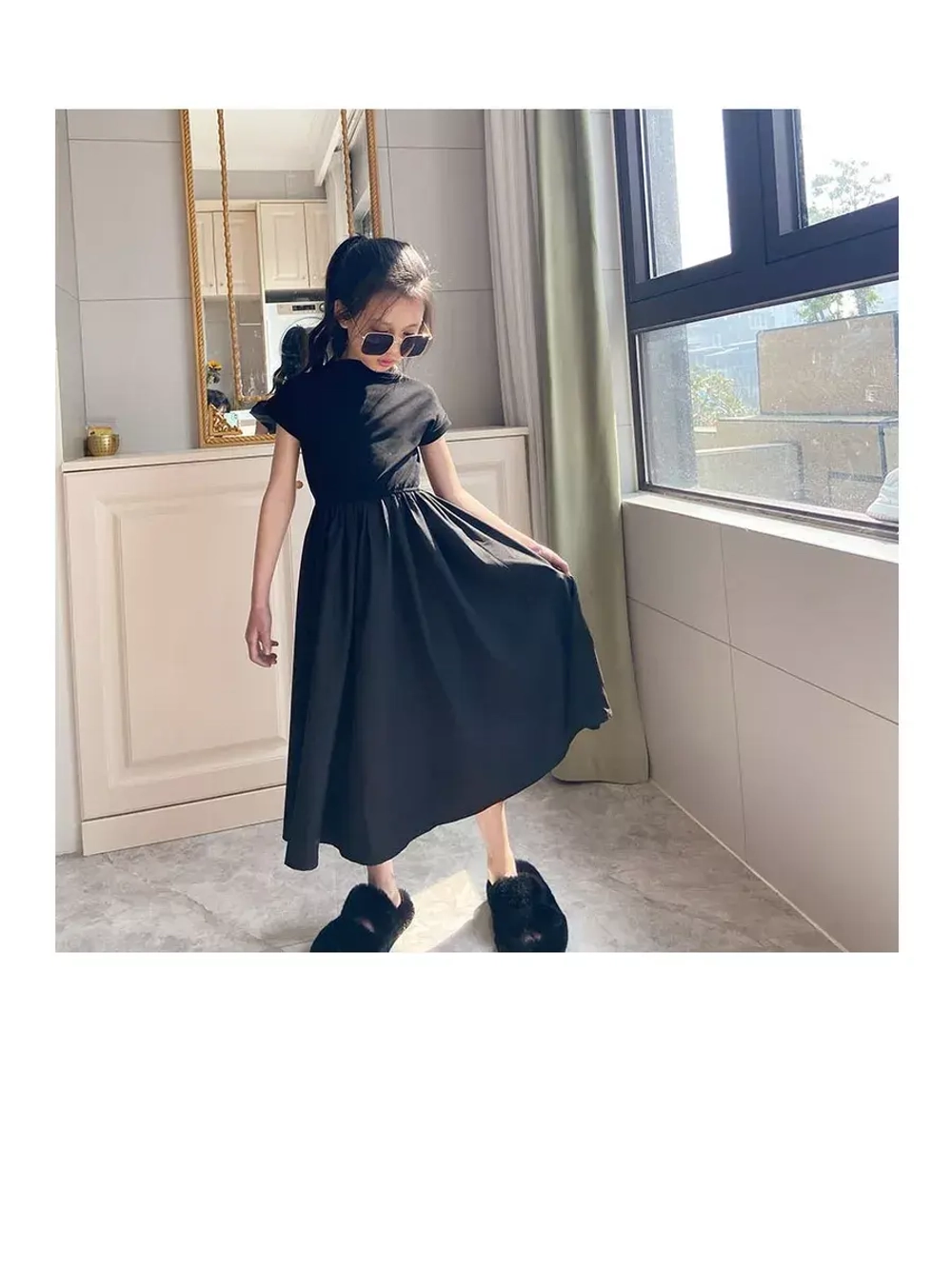 Платье длинное