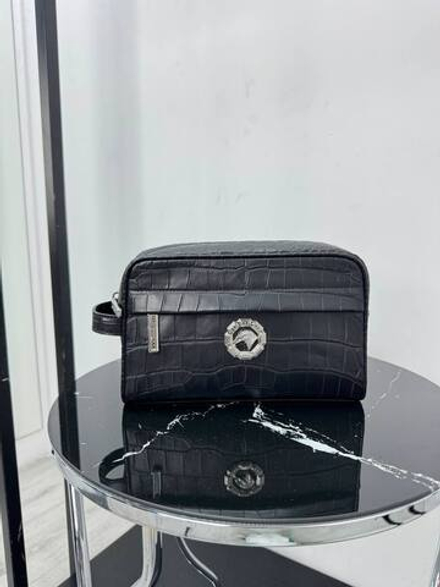 Барсетка Stefano Ricci из кожи крокодила