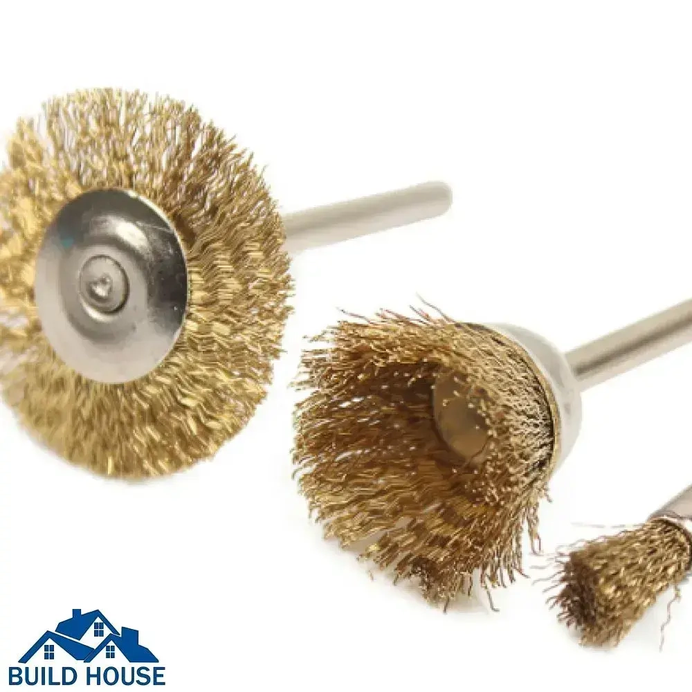 Щетки для гравера и дрели по металлу 3шт