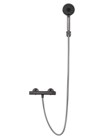 Смеситель для душа с термостатом WONZON & WOGHAND INN 5, Темный графит (WW-B2005-A-BGG)