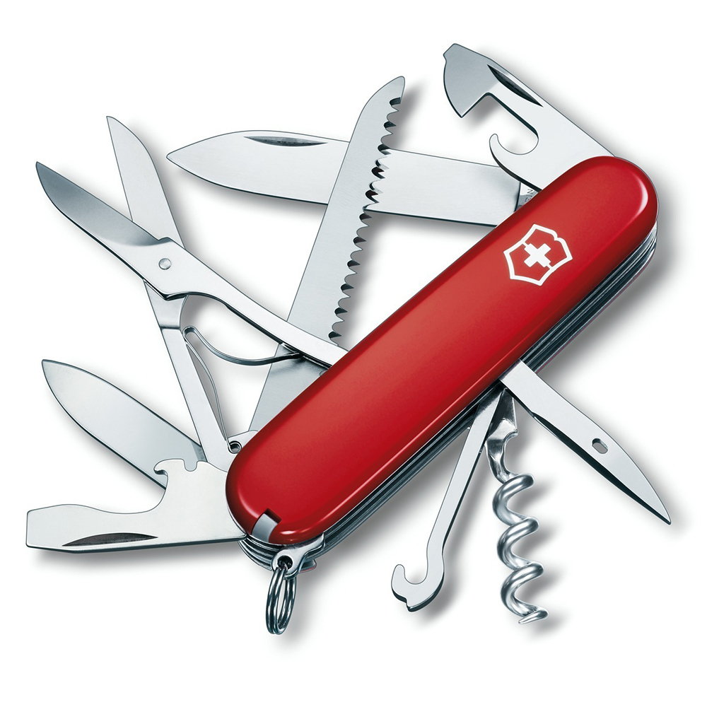 Нож перочинный Victorinox Huntsman (1.3713) 91мм 15функций красный