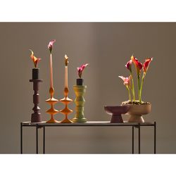 Блюдо на ножке Vivlend, Ø21 см, сливовое