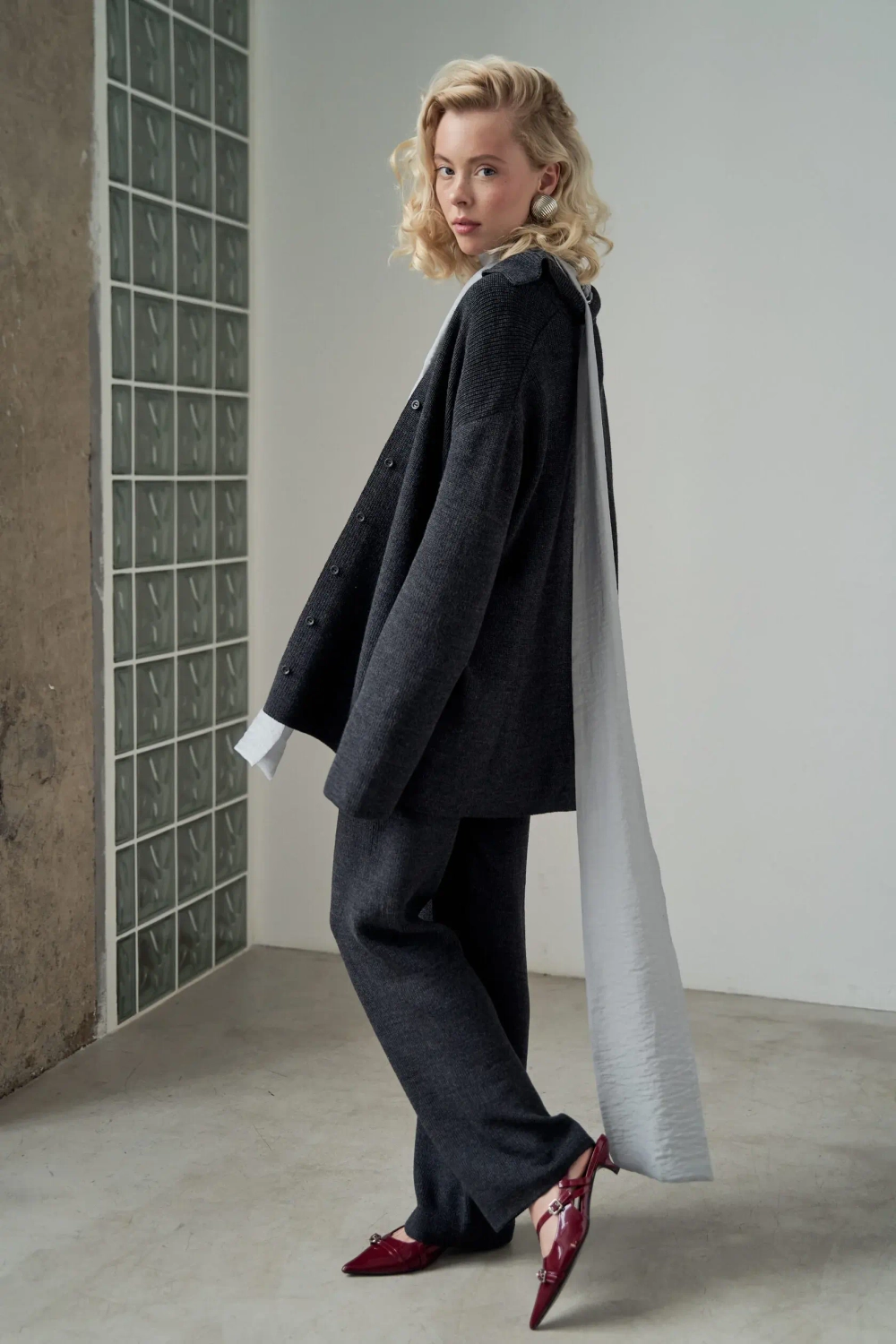 Шерстяной кардиган DAN MARALEX