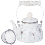 Чайник Agness эмалированный со съемным фильтром из нерж.стали (1.1л)