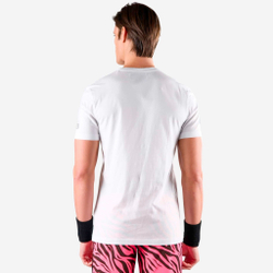 Мужское теннисное поло Hydrogen Court T-Shirt - White, Black