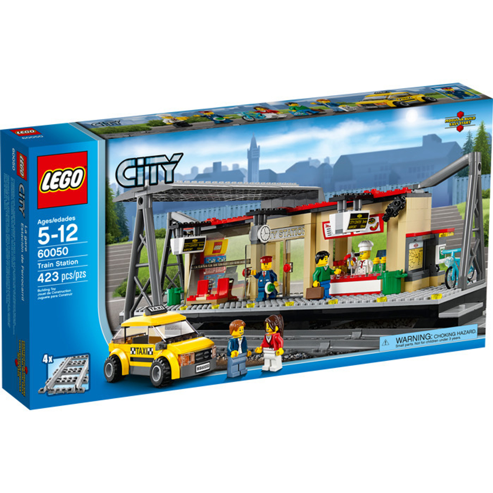 LEGO City: Железнодорожная станция 60050 — Train Station — Лего Город Сити