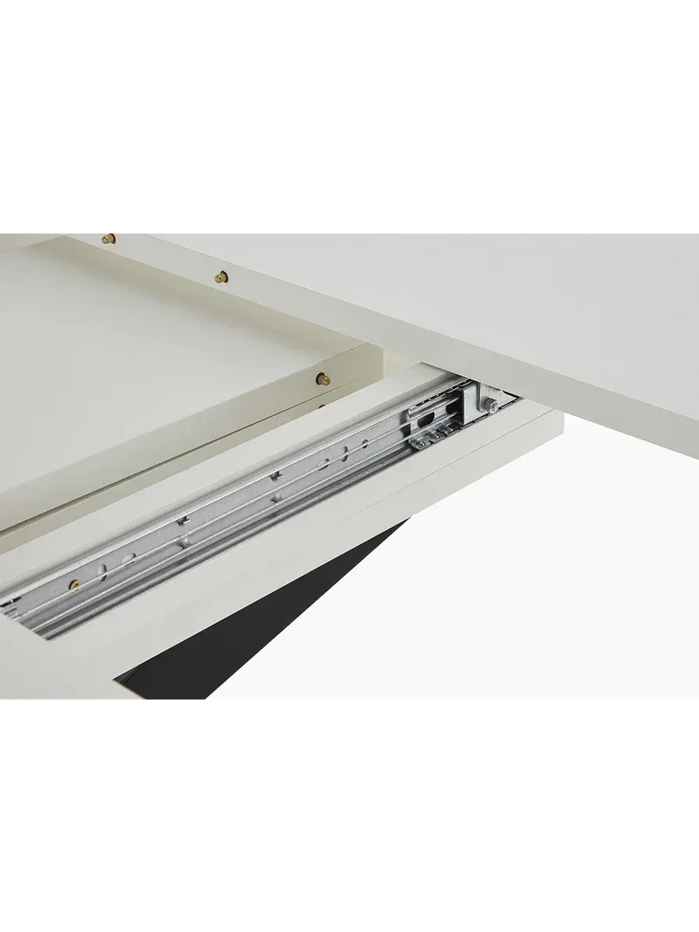 Стол кухонный обеденный круглый раздвижной 100,1х100х75 см