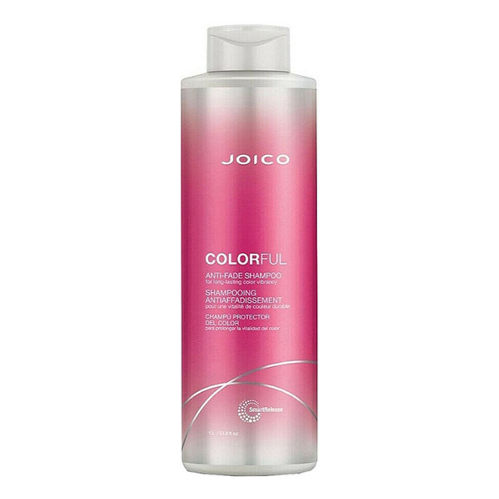 Шампунь для защиты и яркости цвета Joico Colorful Anti-Fade Shampoo for Long-lasting Color Vibrancy 1000мл