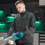 Куртка профессиональная рабочая, 97% хлопок 3% спандекс, XL Gross