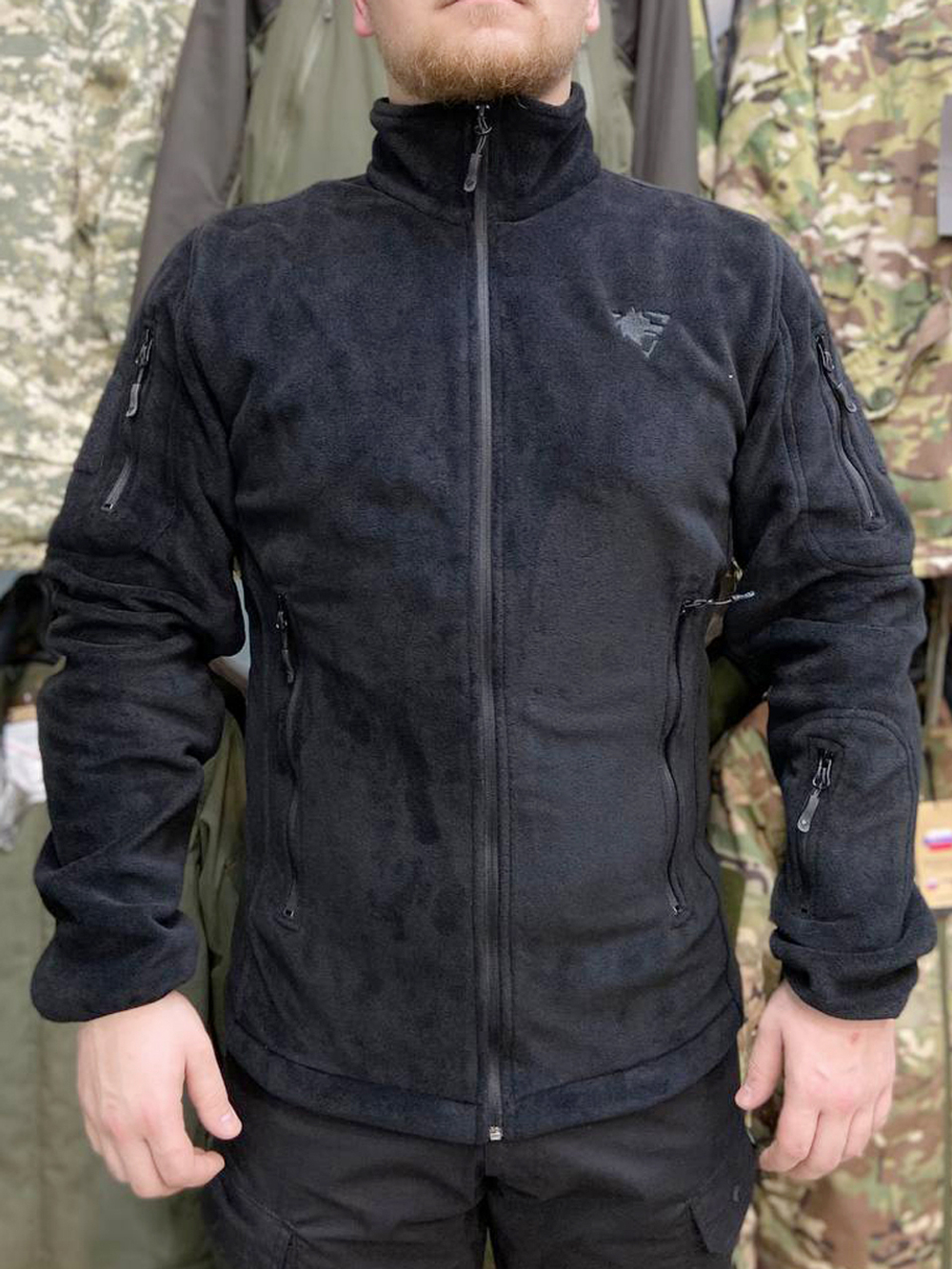 Флисовая кофта WOLFTRAP Outdoor (Турция) Черный