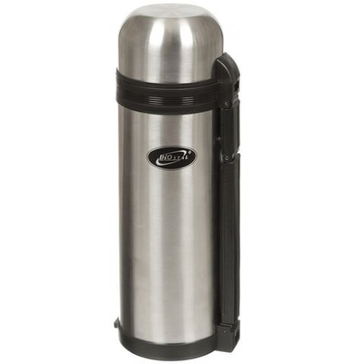 Термос нержавеющая сталь, 1.8 л, универсальная горловина, Biostal, колба нержавеющая сталь, NG-1800-1