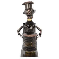 GAEM Подставка для бутылки "Повар", L18 W16 H20 см