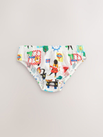 Трусы для мальчика Next AA1-140, 5 шт., Синий, Молочный