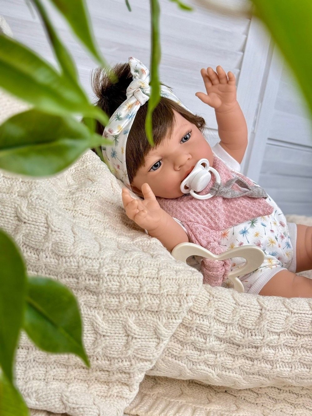 Кукла Marina and Pau 42cм Baby Sweet мягконабивная (M728K)