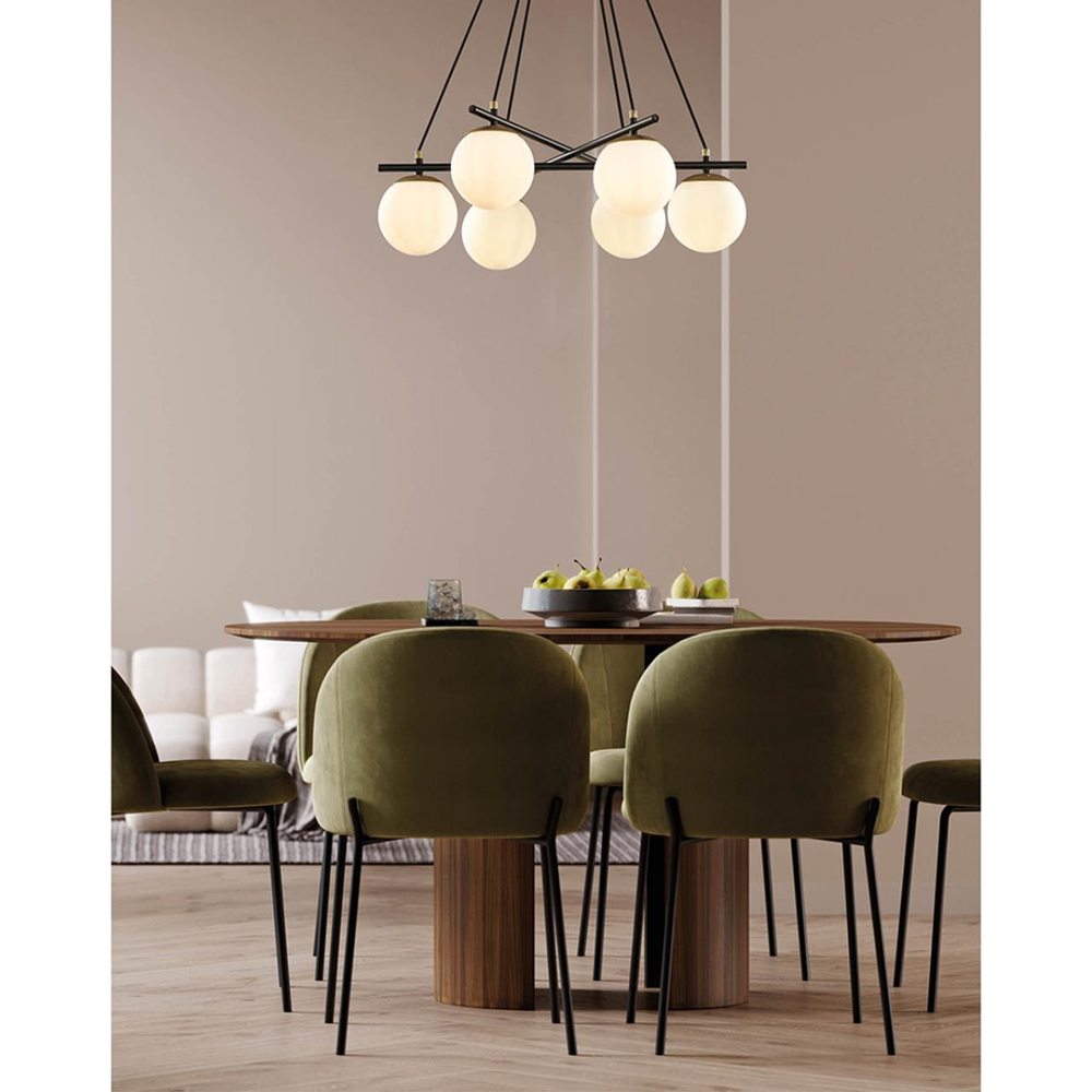 5212/6 LN Люстра E27 6*60Вт 220В IP20 MODERNI