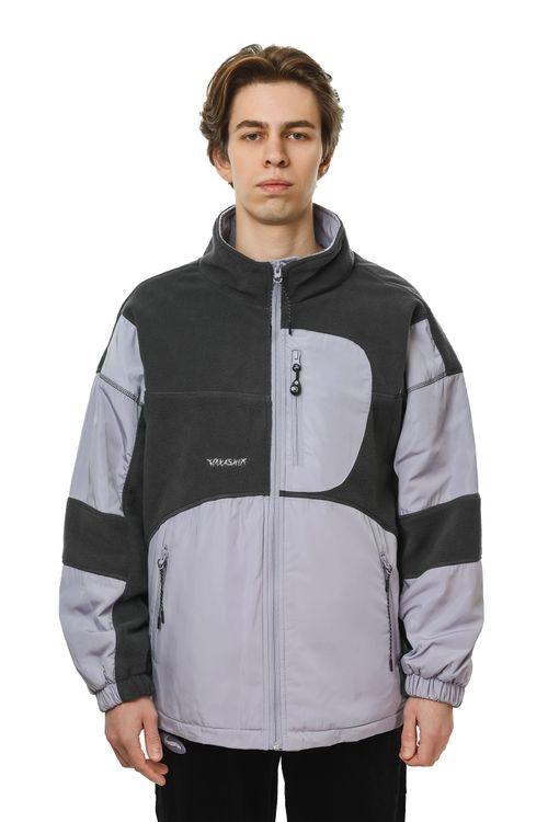 Куртка флисовая Ranger серый/пурпурный