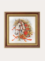 Набор из двух картин "Лошадь - символ 2026 года"