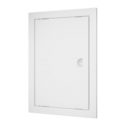 Люк 250*250 Л2525Р ревизионный 268х268 с фланцем 246х246 с ручкой АБС ERA title=