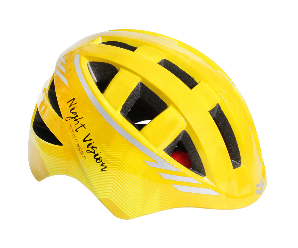 Шлем детский night vision kids  с регулировкой, IN-MOLD, M(52-56см), инд.уп. Vinca Sport