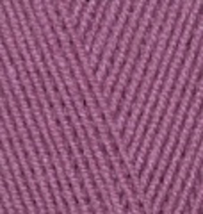 ALIZE "LANAGOLD FINE", 49% Шерсть, 51% Акрил, 100 гр, 390 м, 440 тёмно-сухая роза