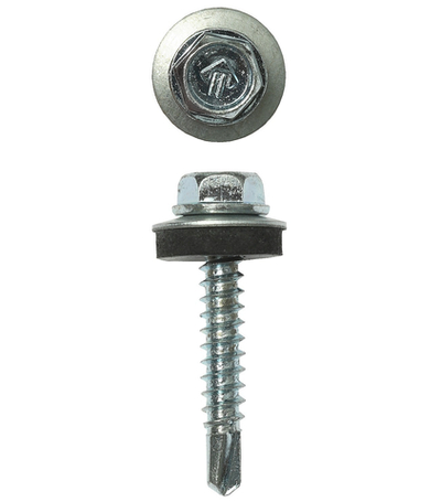 ЗУБР СКД, 50 х 4.8 мм, цинк, 250 шт, кровельный саморез, Профессионал (4-300315-48-050)