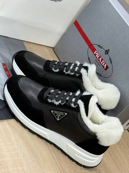 Кроссовки зимние Prada