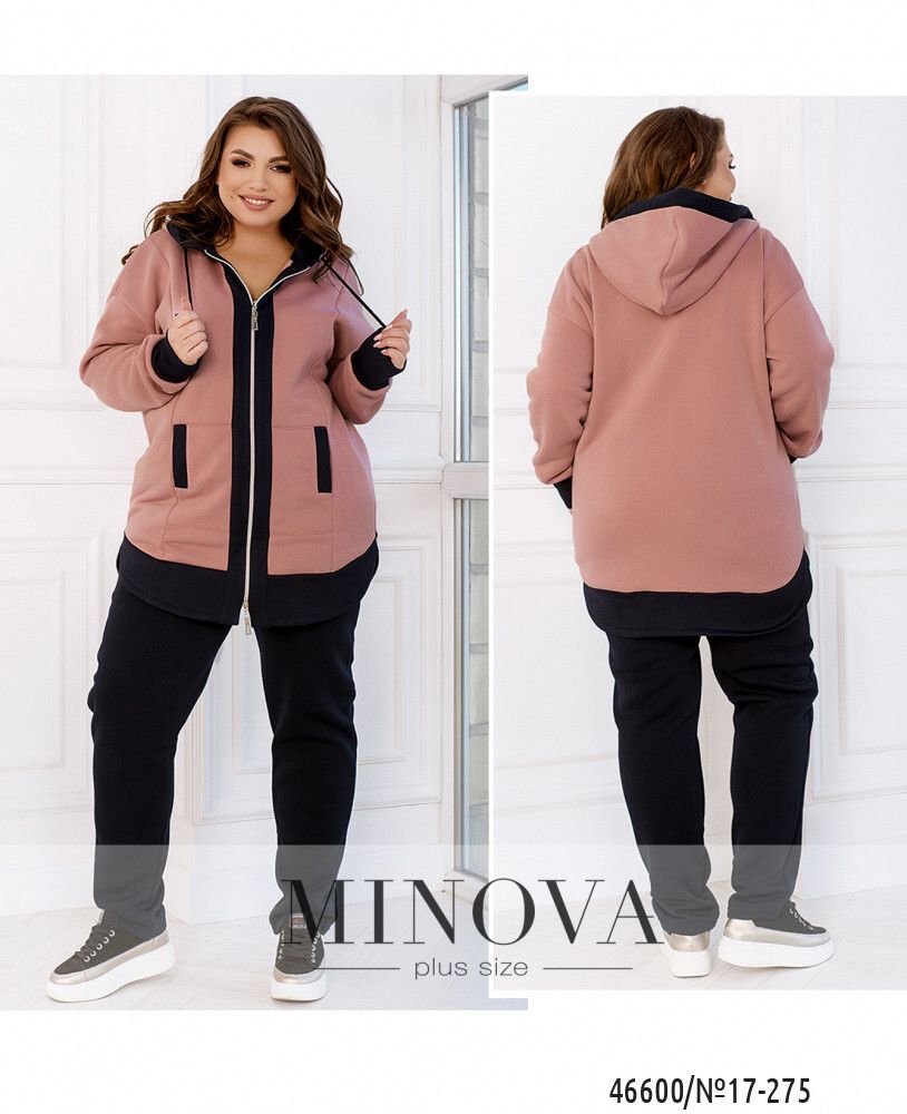 Костюм 17-275-Синий-фреза Minova