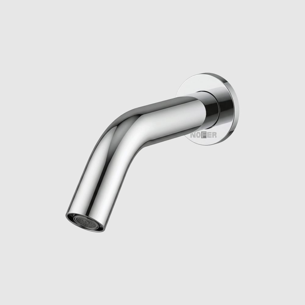 Кран сенсорный настенный латунь NOFER 07265.B глянцевый