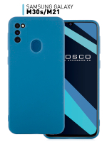 Чехол ROSCO для Samsung Galaxy M30s (арт.SS-M30S-COLOURFUL-BLUE)