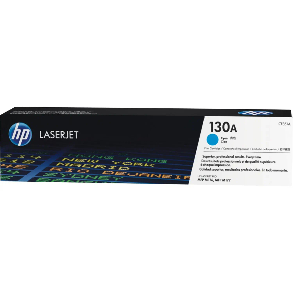 Картридж лазерный HP 130A CF351A гол. для LJ Pro M176n/M177f