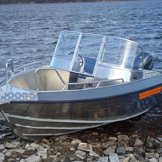 Алюминиевая лодка Wellboat 51 DC