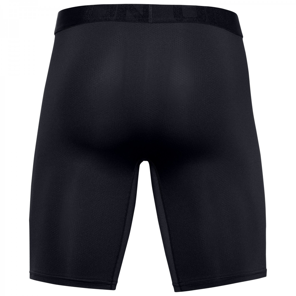 Мужские спортивные боксеры Under Armour Men's UA Tech Mesh 9in Boxerjock 2-Pack - black