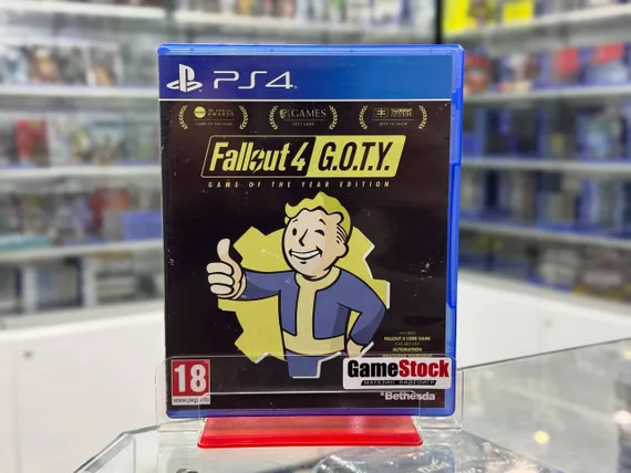PS4 Fallout 4: Game of the Year Edition Б/У, код погашен CUSA-02962 (Английская версия)